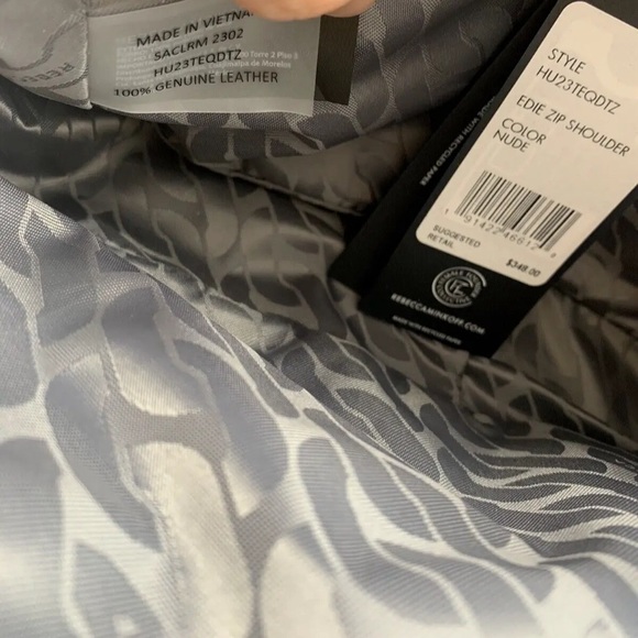 Rebecca Minkoff Edie Quilted Leather Chain Shoulder Bag - Picture 5 of 5